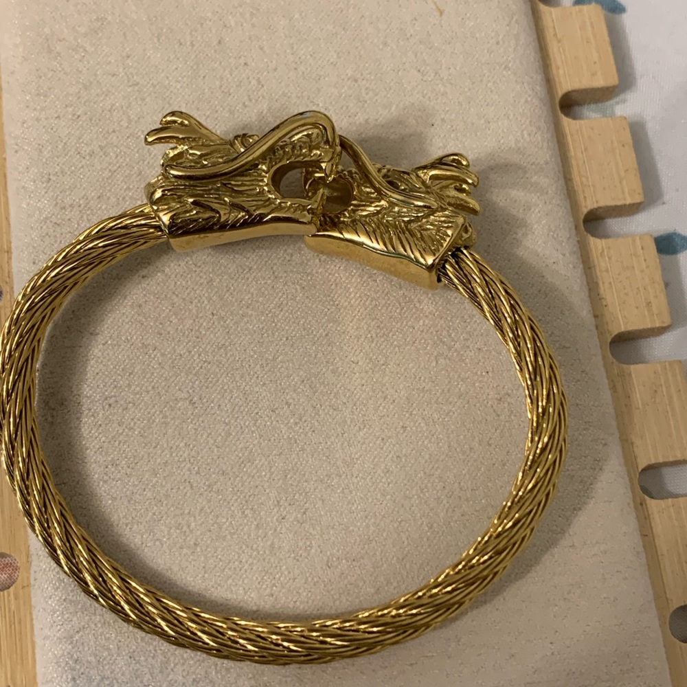 Gold Dragon Bracelet